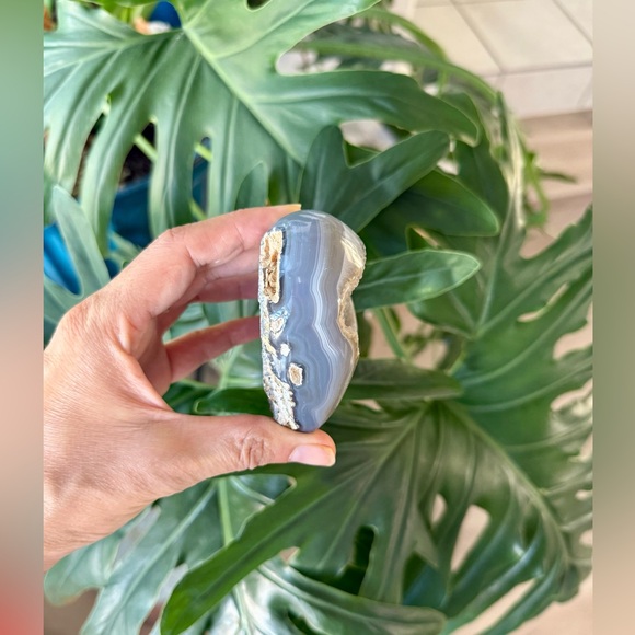 Agate Druzy Heart - Picture 6 of 8